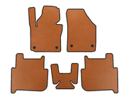 Volkswagen Touran 2003–2010 EVA bilmattor (2 rader, 2006-2010, 7-sits, orange) foto 1