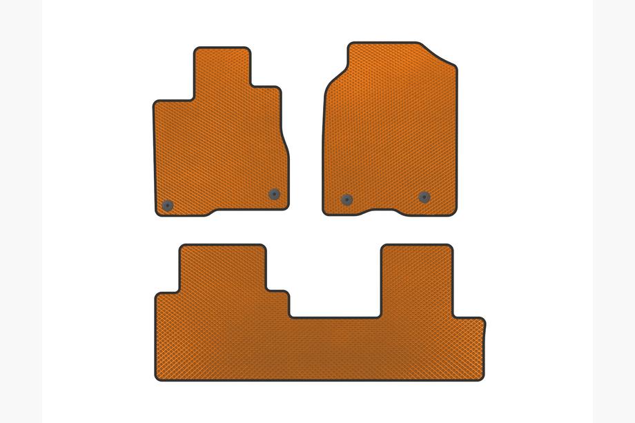 Acura MDX 2001–2006 EVA bilmattor (Orange) Image