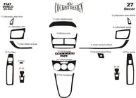 Fiat Doblo II 2010–2022 Instrumentpanelslister (2010-2015) foto 4