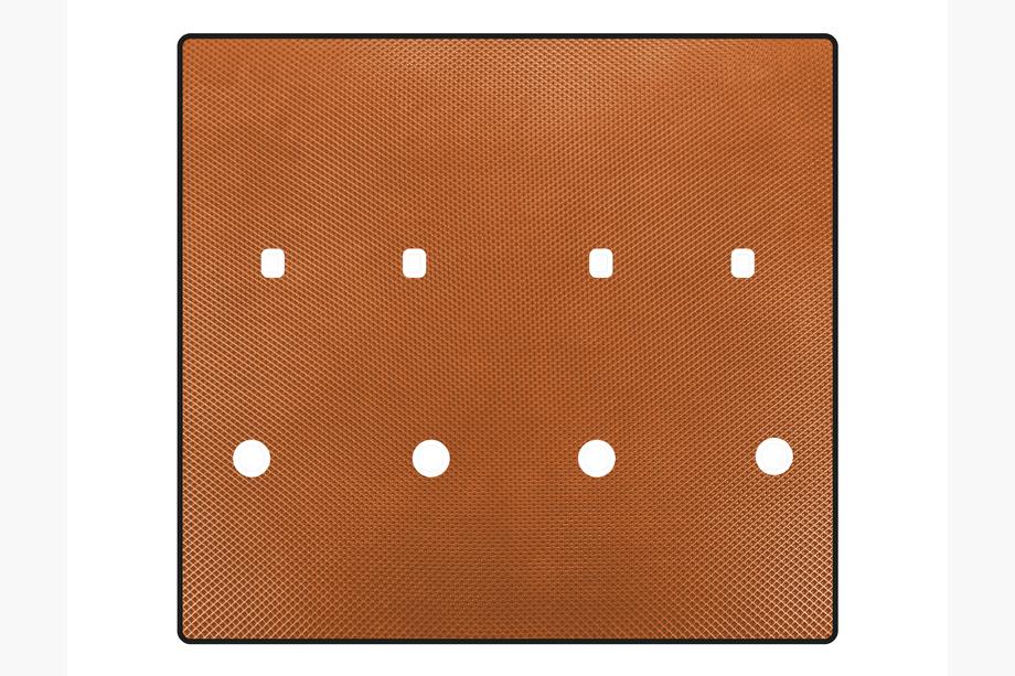 Peugeot Partner/Rifter 2019– EVA bagagerumsmatta (Lång hjulbas, Orange) Image