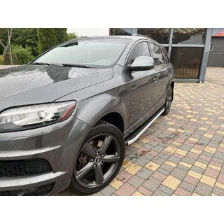 Sidosteg Fullmond (2 st, aluminium) Audi Q7 2005–2015 foto 2
