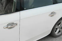 Audi A4 B8 2007–2015 Dörrhandtagskåpor i rostfritt stål foto 5