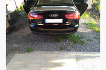 Audi A6 C7 2011–2017 Kromlist till baklucka (rostfritt stål) foto 5