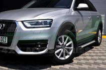 Audi Q3 2011–2019 Sidosteg Allmond (2 st, aluminium) foto 3