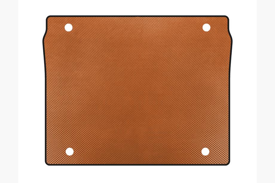Fiat Doblo II 2010–2022 Bagagerumsmatta (5-sits/Kort hjulbas, Orange) Image