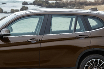 BMW X5 E70 2007–2013 Nedre fönsterlister (6 st, rostfritt stål) Carmos - turkiskt stål foto 1