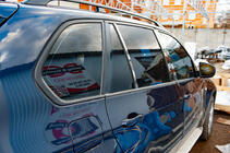 BMW X5 E70 2007–2013 Dörrstolpslister (rostfritt stål) foto 3