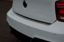 BMW 1-serien F20/F21 2011–2019 Kromlist till baklucka (rostfritt stål) foto 7