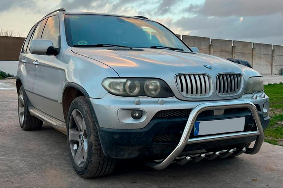 BMW X5 E53 1999–2006 Frontbåge WT003 (rostfritt stål) Image
