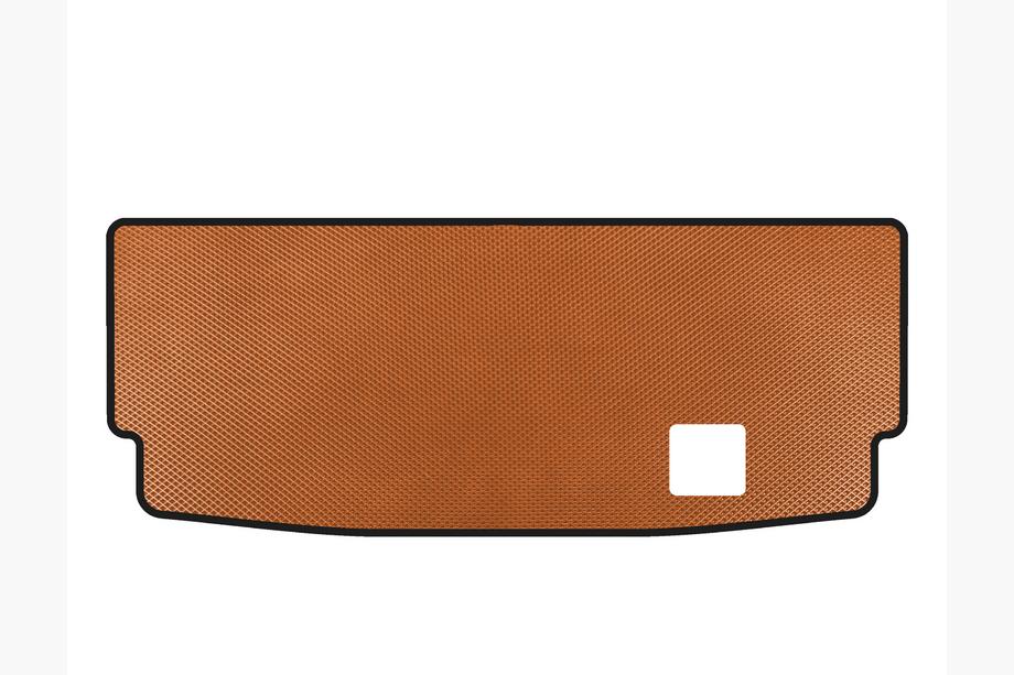 Mercedes GL class X164 2006–2012 Bagagerumsmatta (7-sits med 3:e sätesraden uppfälld, Orange) Image