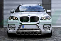 BMW X5 E70 2007–2013 Frontbåge WT003 (rostfritt stål) 50 mm foto 1