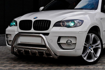 BMW X6 E71 2008–2014 Frontbåge WT003 (rostfritt stål) foto 1