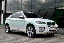 BMW X6 E71 2008–2014 Frontbåge WT003 (rostfritt stål) foto 2
