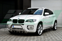 BMW X6 E71 2008–2014 Frontbåge WT003 (rostfritt stål) foto 3