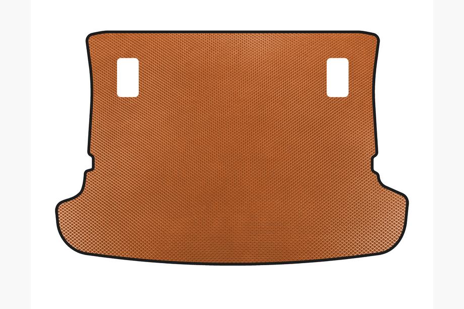 Toyota Corolla Verso 2004–2009 Bagagerumsmatta (7-sits, Orange) Image