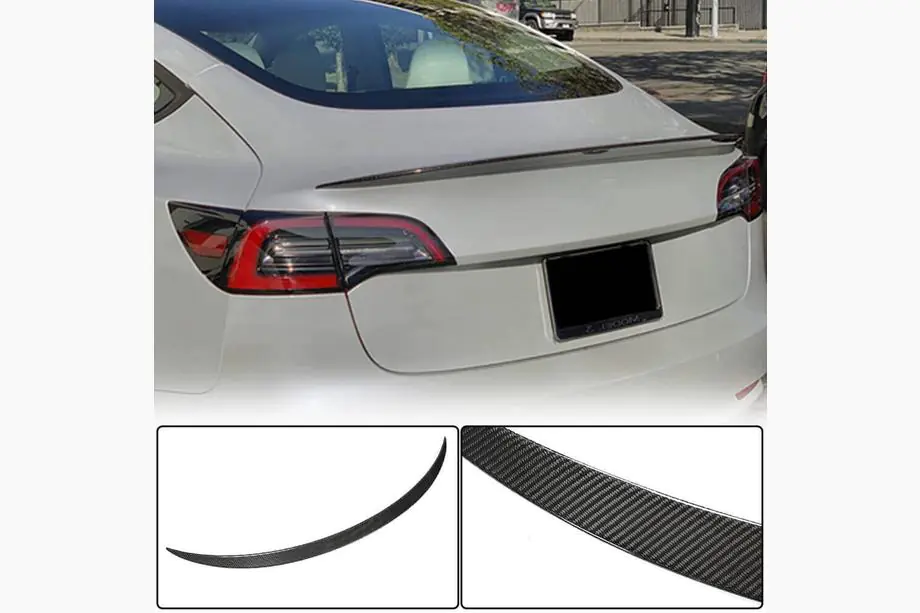 Tesla Model 3 2017– Spoiler V8 (2017-2023, kolfiber) Image
