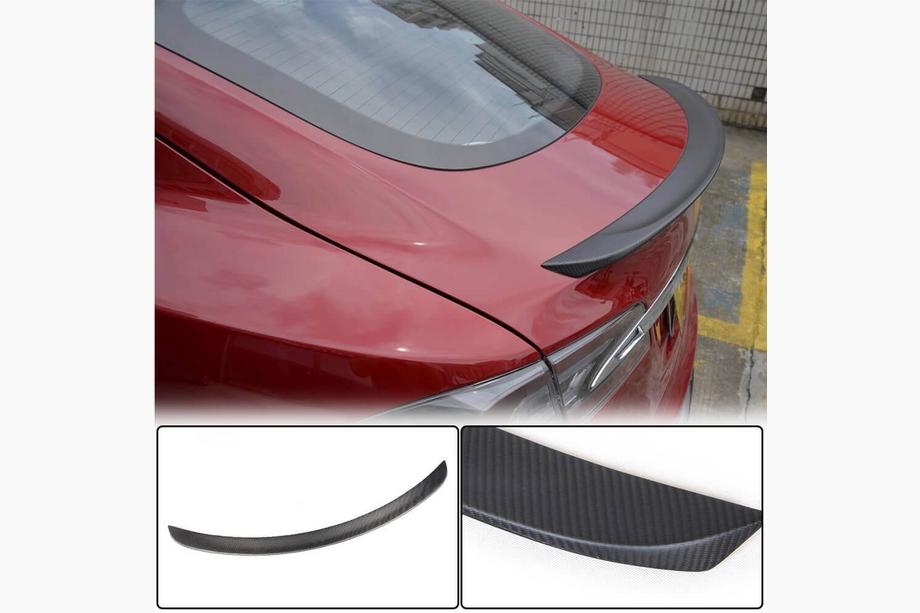 Tesla Model S 2012– Spoiler V3 (kolfiber) Image