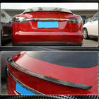 Tesla Model S 2012– Spoiler V4 (Kolfiber) foto 5