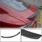 Tesla Model S 2012– Spoiler V4 (Kolfiber) foto 8