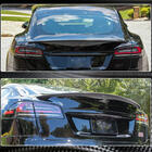 Tesla Model S 2012– Spoiler V2 (kolfiber) foto 17