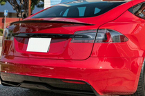 Tesla Model S 2012– Spoiler V2 (kolfiber) foto 15