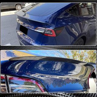 Spoiler V5 (2020-2025, kolfiber) Tesla Model Y 2020– foto 4