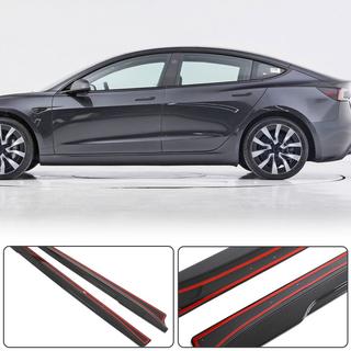 Sidoskirts V1 (2017-2023, Carbon) Tesla Model 3 2017– foto 2