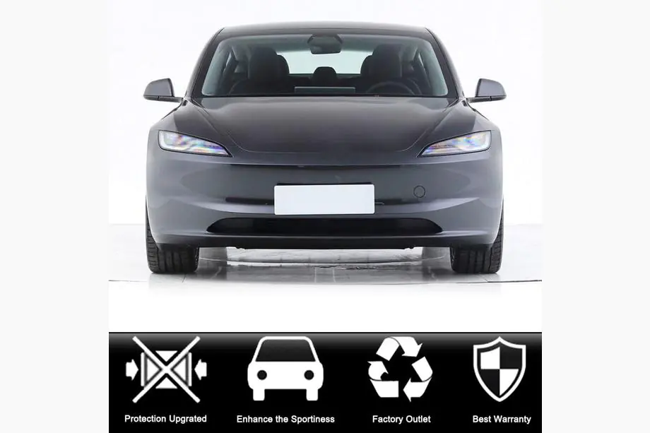 Tesla Model 3 2017– Sidoskirts V1 (2017-2023, Carbon) Foto 5