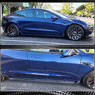 Tesla Model 3 2017– Sidoskirts V4 (2017-2023, kolfiber) foto 4