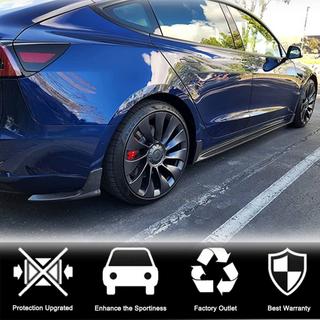 Sidoskirts V4 (2017-2023, kolfiber) Tesla Model 3 2017– foto 3