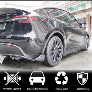 Sidokjolsförlängningar V1 (2020-2025, Kolfiber) Tesla Model Y 2020– foto 2