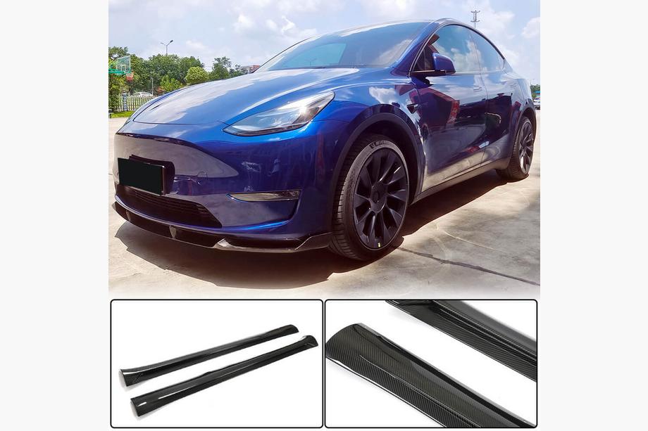 Tesla Model Y 2020– Tröskellister V2 (2020-2025, Carbon) Image