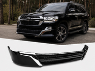 Toyota Land Cruiser 200 2007–2021 Frontläppspoiler 2016↗ (Executive 2021) Svart färg foto 1