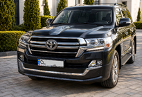 Toyota Land Cruiser 200 2007–2021 Frontlip 2016↗ (Executive 2019) Vit färg foto 5
