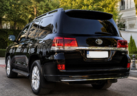 Toyota Land Cruiser 200 2007–2021 Bakre diffuser med krom 2016-2021 (Executive 2019/2021) Svart färg foto 3
