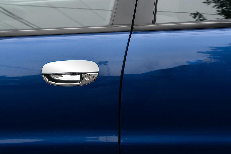 Chevrolet Lanos 1998–2017 Dörrhandtagskåpor (rostfritt stål) Polerat rostfritt stål Image
