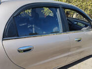 Chevrolet Lanos 1998–2017 Fönsterlister (4 st, rostfritt) foto 1