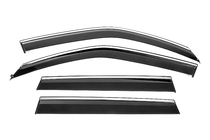 Subaru Forester 2008–2013 Vindavvisare med kromlist Niken Luxury (4 st) foto 1