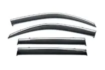Subaru Impreza 2011–2016 Vindavvisare med kromlist Niken Luxury (4 st) foto 1