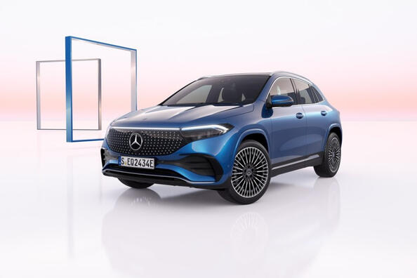 Test av Mercedes-Benz EQA: crossoverns facelift