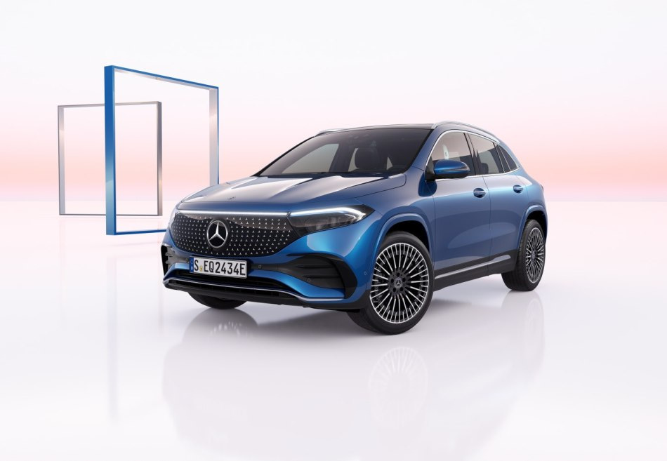 Test av Mercedes-Benz EQA: crossoverns facelift