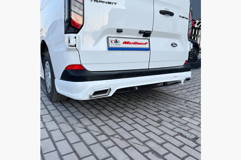 Ford Custom 2023– Bakre stötfångaröverlägg (för lackering) Image