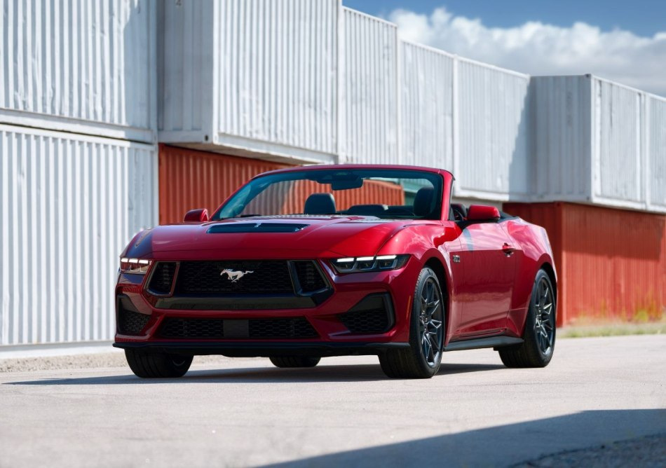 Test av sjunde generationens Ford Mustang Convertible