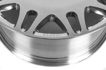 Mercedes-Benz Smidda aluminiumfälgar i monoblock Brabus-Design (4 st) foto 5