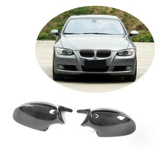 V1 spegelkåpor (för E90/E91 2005-2008, E92/E93 2006-2009, kolfiber) foto 2