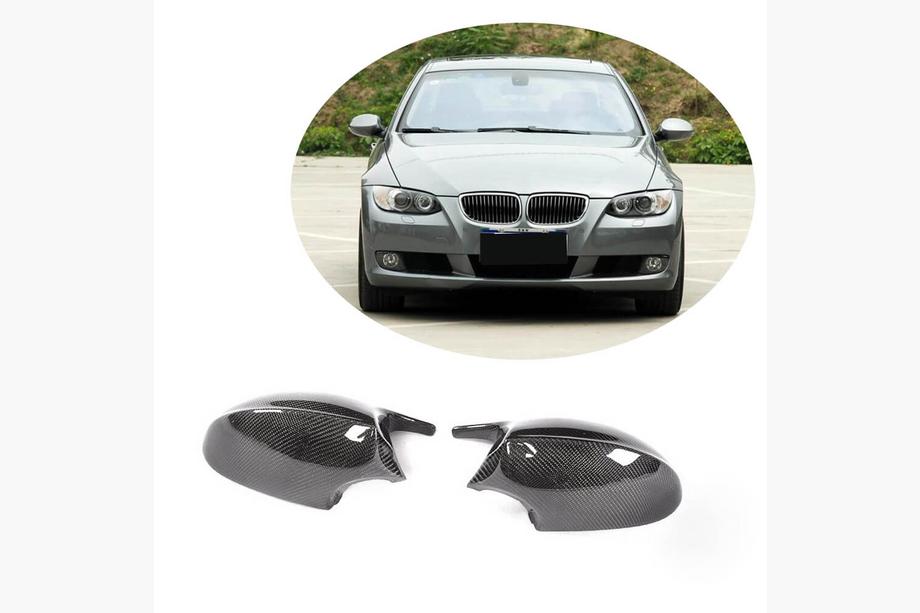 BMW 3-serie E90/E91 2005–2011 Spegelframsidor V2 (för E90/E91 2005-2008, E92/E93 2006-2009, kolfiber) Image