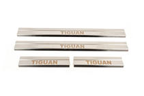 Volkswagen Tiguan 2007–2016 Instegslister Carmos (4 st, rostfritt stål) foto 1