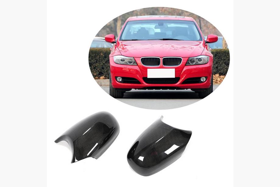 BMW 3-serie E90/E91 2005–2011 Spegelkåpor (för 2008-2011, kolfiber) Image