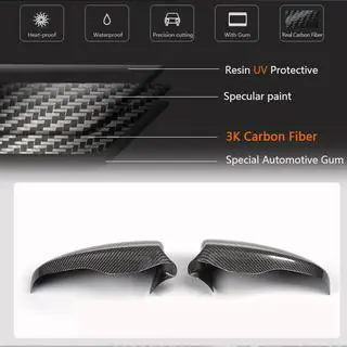Spegelskåpor (för M5, kolfiber) BMW 5-serien F10/F11 2010–2016 foto 3