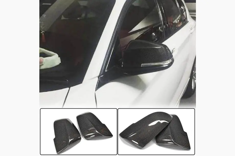 BMW 7-serien F01/F02 2008–2015 Spegelkåpor V3 (Carbon) Image